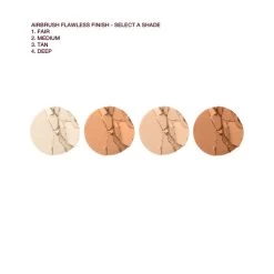 AIRBRUSH FLAWLESS FINISH BRIGHTEN & PERFECT DUO -Fashion Cosmetics Shop AFF Labelled swatch