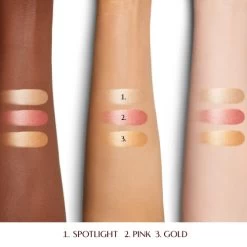 NEW! LIMITED-EDITION MAGIC SKIN & BEAUTIFUL GLOW TRIO -Fashion Cosmetics Shop ARM SWATCHES BLW 2 1