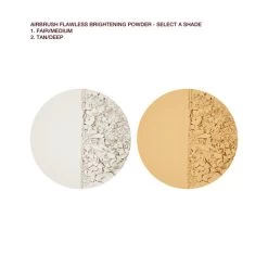 AIRBRUSH BRIGHTENING FLAWLESS FINISH -Fashion Cosmetics Shop Airbrush Flawless Brightening Powder Config Swatch 2