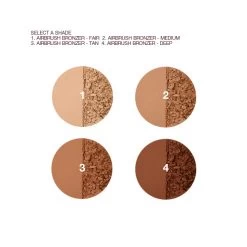 THE AIRBRUSH BRONZING KIT 5 THE AIRBRUSH BRONZING KIT -Fashion Cosmetics Shop Airbrush Bronzer Config Swatch