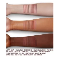 BLOSSOM RED LIP KIT -Fashion Cosmetics Shop Arm swatch LIP CHEAT