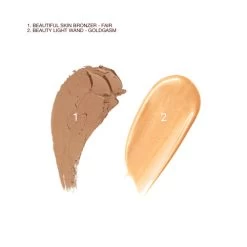 SUN-KISSED BEAUTY GLOW KIT -Fashion Cosmetics Shop BS Bronzer BLW Labelled Swatches
