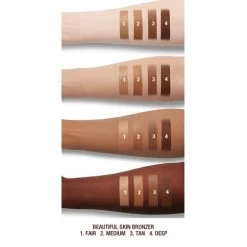 SUN-KISSED BEAUTY GLOW KIT -Fashion Cosmetics Shop BSB Arm swatches 2