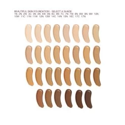 BEAUTIFUL SKIN COMPLEXION KIT -Fashion Cosmetics Shop BSF Labelled Swatch