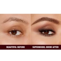BROW CHEAT REFILL -Fashion Cosmetics Shop Before After Medium Brown 1