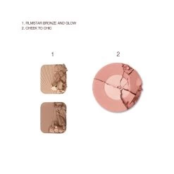 BRONZED, BLUSHING BEAUTY KIT 5 BRONZED, BLUSHING BEAUTY KIT -Fashion Cosmetics Shop Bronzed Blushing Beauty Kit Swatch