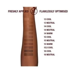 AIRBRUSH FLAWLESS BRIGHTEN & SET KIT -Fashion Cosmetics Shop Deep 1000x1000 AFF PDP Arm Swatches 1