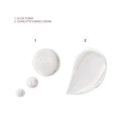 CHARLOTTE’S DAILY RADIANT GLOW DUO -Fashion Cosmetics Shop GlowToner 150ml MC Bundle Swatch