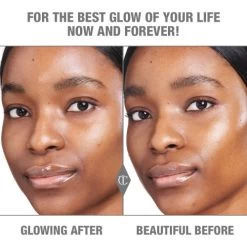 CHARLOTTE’S DAILY RADIANT GLOW DUO -Fashion Cosmetics Shop GlowToner Model Before After Deep