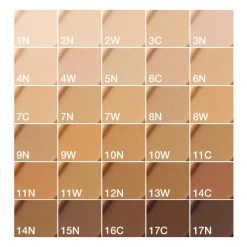 CHARLOTTE'S BEAUTIFUL SKIN FOUNDATION -Fashion Cosmetics Shop Labelled Swatch Copy