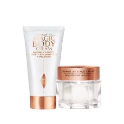 CHARLOTTE’S MAGIC CREAM FACE & BODY TRAVEL DUO